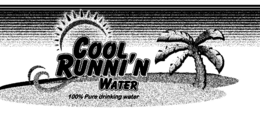 COOL RUNNI'N WATER 100% PURE DRINKING WATER logo