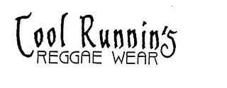 COOL RUNNIN'S REGGAE WEAR logo