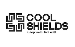 COOL SHIELDS SLEEP WELL· LIVE WELL logo