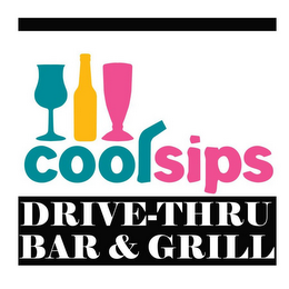 COOL SIPS DRIVE-THRU BAR & GRILL logo