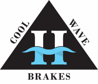 COOL WAVE BRAKES, H logo