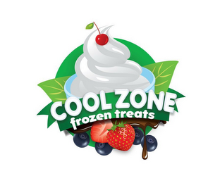 COOL ZONE FROZEN TREATS logo
