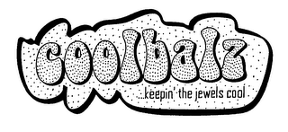 COOLBALZ ...KEEPIN' THE JEWELS COOL logo