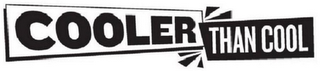 COOLER THAN COOL logo