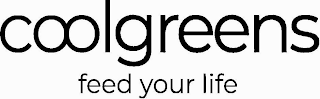 COOLGREENS FEED YOUR LIFE logo