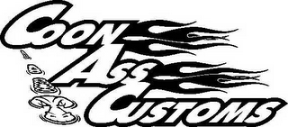 COON ASS CUSTOMS logo