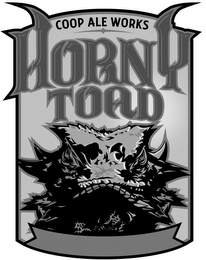 COOP ALE WORKS HORNY TOAD logo