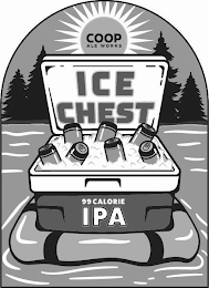 COOP ALE WORKS ICE CHEST 99 CALORIE IPA logo