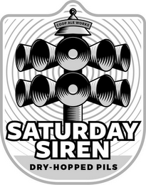 COOP ALE WORKS SATURDAY SIREN DRY-HOPPED PILS logo