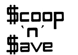 $COOP 'N' $AVE logo