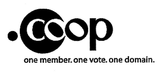 COOP ONE MEMBER.ONE VOTE.ONE DOMAIN. logo