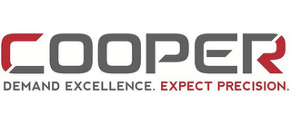 COOPER DEMAND EXCELLENCE. EXPECT PRECISION. logo