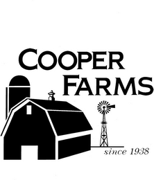 COOPER FARMS SINCE 1938 logo