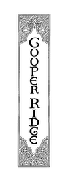 COOPER RIDGE logo