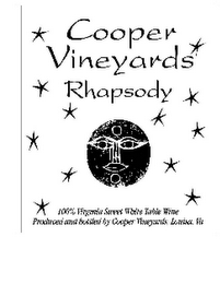 COOPER VINEYARDS RHAPSODY logo