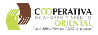 COOPERATIVA DE AHORRO Y CREDITO ORIENTAL "LA ALTERNATIVA DE TODO UN PUEBLO" logo