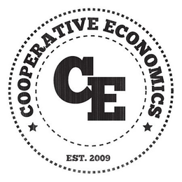 COOPERATIVE ECONOMICS CE EST.2009 logo