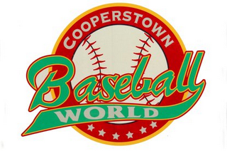 COOPERSTOWN BASEBALL WORLD logo