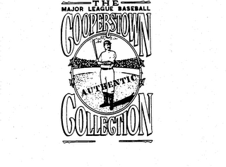 COOPERSTOWN COLLECTION THE MAJOR LEAGUEBASEBALL AUTHENTIC logo