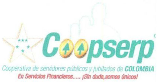 COOPSERP COOPERATIVA DE SERVIDORES PUBLICOS Y JUBILADOS DE COLOMBIA EN SERVICIOS FINANCIEROS...SIN DUDE, SOMOS UNICOS! logo