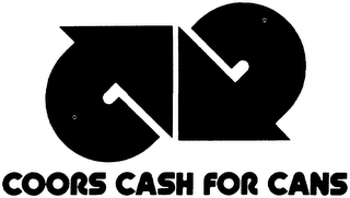 COORS CASH FOR CANS logo