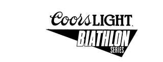 COORS LIGHT BIATHLON SERIES logo
