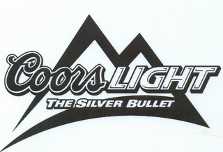 COORS LIGHT THE SILVER BULLET logo