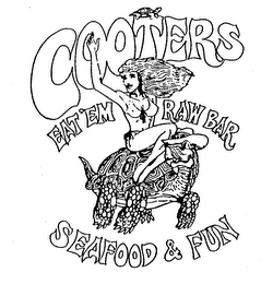 COOTERS EAT 'EM RAW BAR SEAFOOD & FUN logo