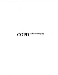 COPD IN-HOME PROGRAM logo
