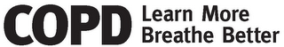 COPD LEARN MORE BREATHE BETTER logo