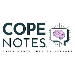 COPE NOTES DAILY MENTAL HEALTH SUPPORT logo