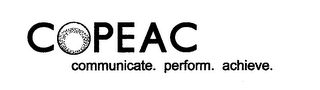 COPEAC COMMUNICATE. PERFORM. ACHIEVE. logo