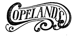 COPELAND'S logo