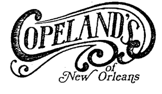 COPELAND'S OF NEW ORLEANS logo