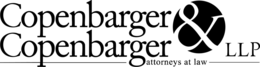COPENBARGER & COPENBARGER LLP ATTORNEYS AT LAW logo