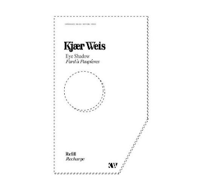 COPENHAGEN·MILANO·NEW YORK·VENICE KJAER WEIS EYE SHADOW FARD À PAUPIÈRES REFILL RECHARGE KW logo