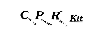 COPIER PRIMARY REPAIR KIT logo