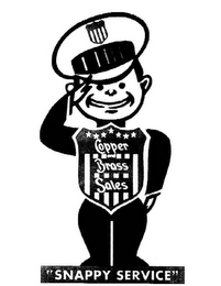 COPPER AND BRASS SALES "SNAPPY SERVICE" logo
