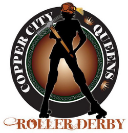 COPPER CITY QUEENS ROLLER DERBY logo