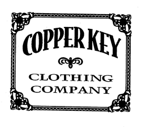COPPER KEY CLOTHING COMPANY logo