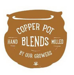 COPPER POT BLENDS HAND MILLED BY OUR GROWERS logo