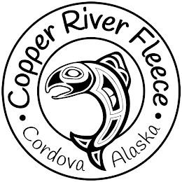 COPPER RIVER FLEECE CORDOVA ALASKA logo