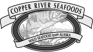 COPPER RIVER SEAFOODS WILD SEAFOOD FROM ALASKA logo