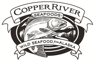 COPPER RIVER SEAFOODS WILD SEAFOOD FROM ALASKA logo