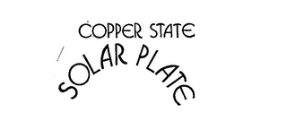 COPPER STATE SOLAR PLATE logo