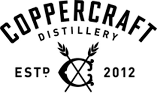 COPPERCRAFT DISTILLERY ESTD. C 2012 logo