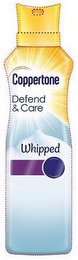 COPPERTONE DEFEND & CARE WHIPPED logo