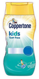 COPPERTONE KIDS TEAR FREE #1 PEDIATRICIAN RECOMMENDED BRAND logo
