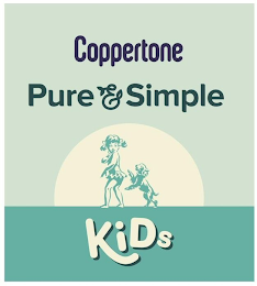 COPPERTONE PURE & SIMPLE KIDS logo