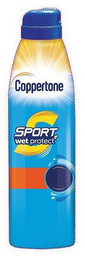 COPPERTONE S SPORT WET PROTECT logo